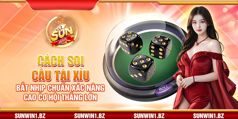 Cách soi cầu Tài Xỉu – Bắt nhịp chuẩn xác nâng cao cơ hội thắng lớn